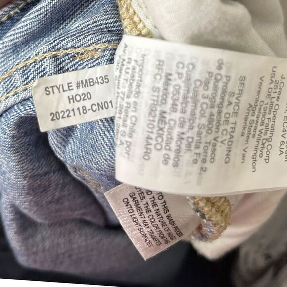 Madewell The Perfect Vintage Jean Calabria Wash Distressed Size 28 Women’s - Picture 8 of 12